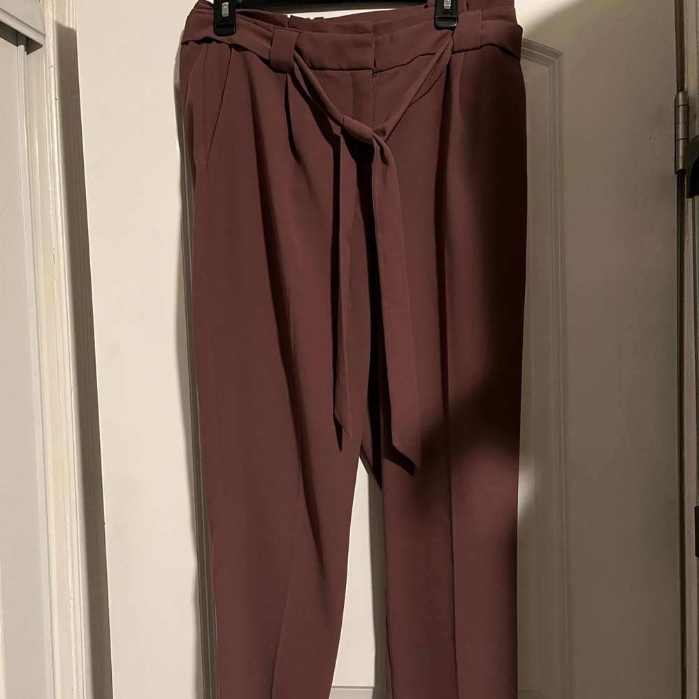 (4 pair) Express paper bag, high waist, tapered pants - Picture 4 of 11